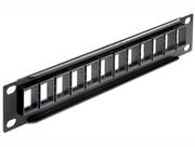 Delock Keystone Patchpanel 10" 1U 12Port (43259)