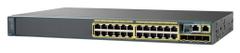 CISCO Catalyst 2960X-24PD-L - Switch - Administrerad - 24 x 10/100/1000 + 2 x 10 Gigabit SFP+ - skrivbordsmodell, rackmonterbar - PoE+