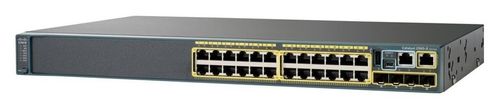 CISCO CATALYST 2960-X 24 GIGE POE 370W, 2 X 10G SFP+, LAN BASE IN CPNT (WS-C2960X-24PD-L)