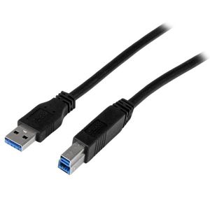 STARTECH 1m Certified SuperSpeed USB 3.0 A to B Cable - M/M	 (USB3CAB1M)