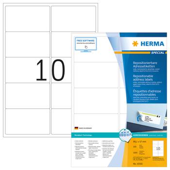 HERMA Etiketter HERMA Movables 99,1x57 (100) (10316)