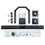 ERGOTRON n Dual Monitor & Handle Kit - Mounting kit (handle, 2 mounting brackets, bow mounting arm, mounting hardware) for 2 LCD displays - black - screen size: up to 26" - for P/N: 45-353-026 (97-783)