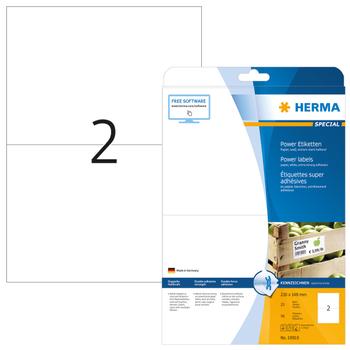 HERMA Etikett HERMA Power A4 210x148  25 (10910)
