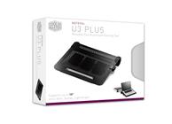 Cooler Master Notepal U3 Plus - Notebookvifte - 80 mm - svart (R9-NBC-U3PK-GP)