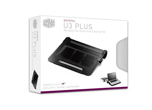 Cooler Master Notebook Kühler NotePal U3 PLUS (12- (R9-NBC-U3PK-GP)