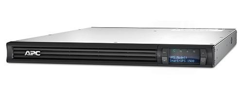 APC Smart-UPS 1500VA LCD RM - UPS ( kan monteras i rack ) - AC 230 V - 1 kW - 1500 VA - USB - 6 Utgång(ar) - 1U (SMT1500RMI1U)