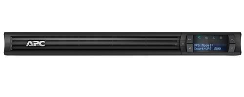 APC Smart-UPS 1500VA LCD RM - UPS ( kan monteras i rack ) - AC 230 V - 1 kW - 1500 VA - USB - 6 Utgång(ar) - 1U (SMT1500RMI1U)