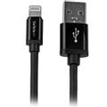 USB to Lightning Cable - Apple MFi Certified - Long - 2 m - Black