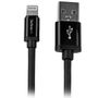 STARTECH USB to Lightning Cable - Apple MFi Certified - Long - 2 m - Black