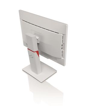 FUJITSU B22W-7 LED, LED-Monitor gray, DisplayPort,  DVI-D (HDCP), 4x USB, Sound (S26361-K1472-V140)