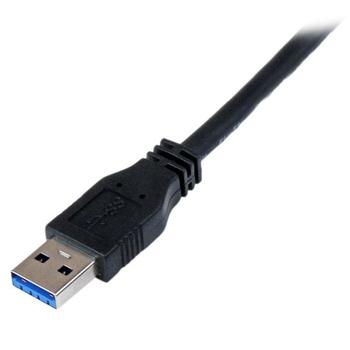 STARTECH StarTech.com 1m 3 ft Certified SuperSpeed USB 3.0 A to Micro B Cable Cord - USB 3 Micro B Cable - 1x USB A (M), 1x USB Micro B (M) - Black (USB3CAUB1M) - USB cable - Micro-USB Type B (M) to USB Type A (USB3CAUB1M)