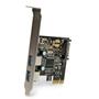 STARTECH 2 Port PCI Express PCIe SuperSpeed USB 3.0 Controller Card w/ SATA Power (PEXUSB3S23)