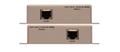 GEFEN CAT muunnin - DVI ELR Lite Extender over one CAT5, 60 m (EXT-DVI-1CAT5-SR)