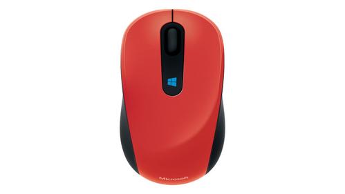 MICROSOFT MS Sculpt Mobile Mouse wireless USB flame red gloss (43U-00025)