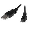 STARTECH 2m Micro USB Cable - A to Up Angle Micro B	 (USBAUB2MU)