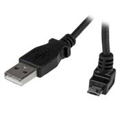 STARTECH 1m Micro USB Cable - A to Up Angle Micro B