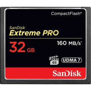 SANDISK Extreme Pro CF-card - 160/150MB - 32GB (SDCFXPS-032G-X46)