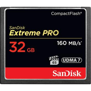 SanDisk Extreme Pro - Flashminnekort - 32 GB - 1000x/ 1067x - CompactFlash (SDCFXPS-032G-X46)