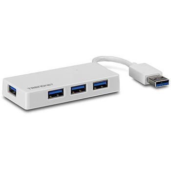 TRENDNET 4PORT USB 3.0 MINI HUB  (TU3-H4E)