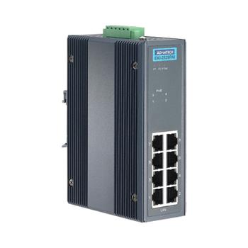 ADVANTECH AdvantechEKI-2528PAI-AE 4PoE+4FE unmanaged switch (EKI-2528PAI-AE)