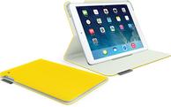 Logitech Folio Protective Case - Beskyttelsesboks for nettbrett - solsikkegult - for Apple iPad Air (939-000670)