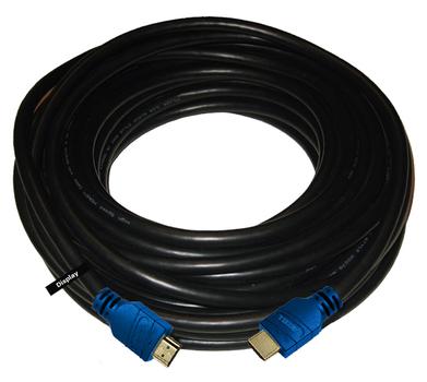 ACCELL HDMI High Speed HEC - 25m Aktiv HDMI Kabel 24AWG Sort (B165C-082B-43)