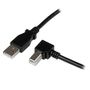 STARTECH 3M RIGHT ANGLE USB PRINTER CABLE - USB 2.0 A TO B CABLE CABL