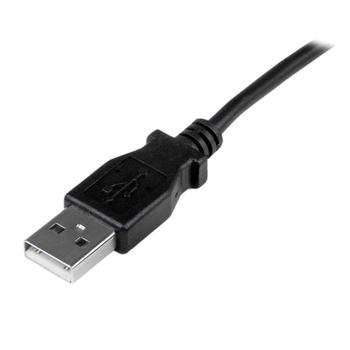 STARTECH 1M ANGLED MINI USB CABLE - USB TO UP ANGLE MINI USB CABLE CABL (USBAMB1MU)