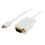 STARTECH CABLE 1.8M ADAPTADOR ACTIVO MINI DISPLAYPORT A VGA BLANCO CABL