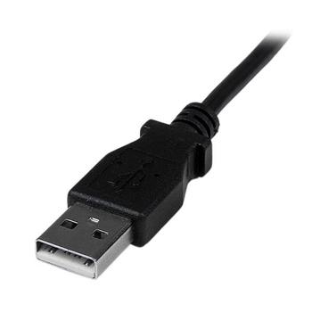 STARTECH 2M ANGLED MINI USB CABLE USB TO DOWN ANGLE MINI USB CABLE CABL (USBAMB2MD)