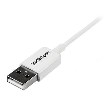 STARTECH "0,5m White Micro USB Cable - A to Micro B" (USBPAUB50CMW)