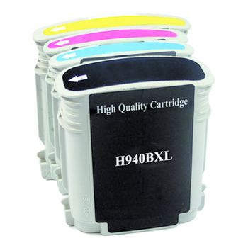MediaRange Combo-Pack für HP940 Series - 1x BK/C/M/Y (MRHP940 $DEL)