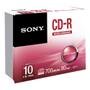 SONY 10x Premium CD-R audio 80min Jewel case (10CRM80SS)