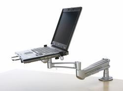 FORMING FUNCTION LapTop Arm, Gas Spring Silver KONDATA (438-911N)