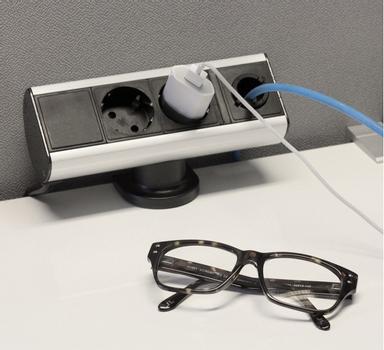 FORMING FUNCTION Smartline Desk Alu/Black KONDATA (935-D2M0)