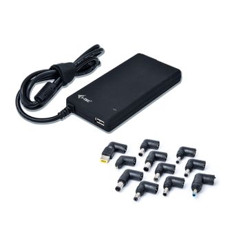 I-TEC Advance Ultra Slim Power Adapter 90W 1x USB port with 10 connectors (SLPA90W)
