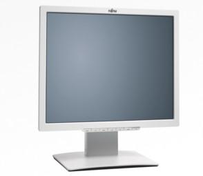 FUJITSU 19inch B19-7 LED EU Kabel WVA Panel LED Backlight  DVI VGA Pivot Tilt Swivel height light grey (S26361-K1471-V140)