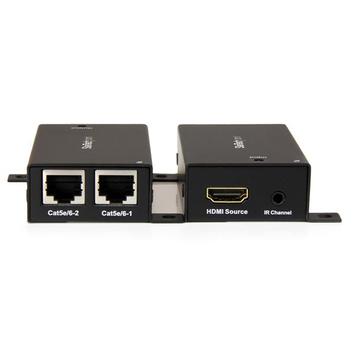 StarTech HDMI over Dual CAT5 Extender - No Power Required - 1080p - Video/ lyd/ infrarød-utvider - opp til 30 m (ST121SHD30)