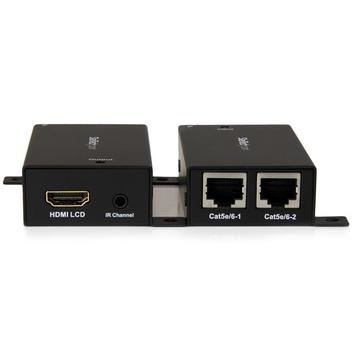 StarTech HDMI over Dual CAT5 Extender - No Power Required - 1080p - Video/ lyd/ infrarød-utvider - opp til 30 m (ST121SHD30)