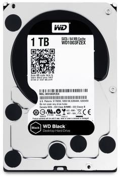 WESTERN DIGITAL HDD Desk Black 1TB 3.5 SATA 6Gbs 64MB (WD1003FZEX)