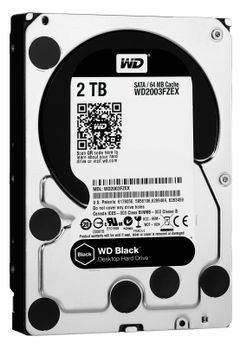 WESTERN DIGITAL 2TB BLACK WD2003FZEX SATA 7200 RPM 64MB 3.5IN 6GB/S (WD2003FZEX)