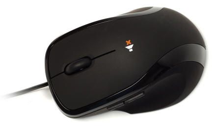 NEXUS SM-8500B Silent Wired Mouse Black (SM-8500B)