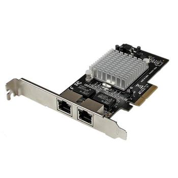 STARTECH 2 PORT PCIE (X4) GBE NETWORK CARD - INTEL CHIPSET CARD (ST2000SPEXI)