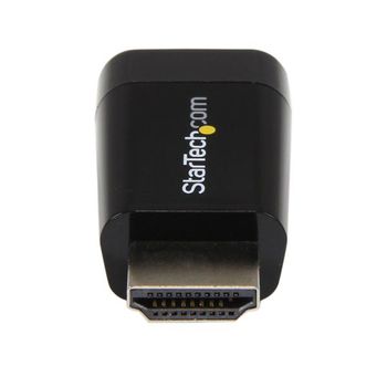 STARTECH Compact HDMI to VGA Adapter Converter for Chromebooks Ultrabooks & Laptops (HD2VGAMICRO)