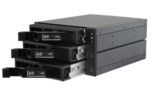 CHIEFTEC SAS/SATA Backplane 2x5.25" for 3 S-ATA/SAS HDD (CBP-2131SAS)