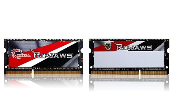 G.SKILL Ripjaws F3-1600C11D-8GRSL - DDR3L - sett - 8 GB: 2 x 4 GB - SO DIMM 204-pin - 1600 MHz / PC3-12800 - ikke-bufret (F3-1600C11D-8GRSL)