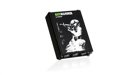 IOGEAR KeyMander - Adapter for tastatur/ mus - for Xbox 360, Xbox One; Sony PlayStation 3, Sony PlayStation 4 (GE1337P)