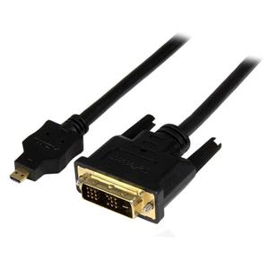 STARTECH 2m Micro HDMI to DVI-D Cable - M/M	 (HDDDVIMM2M)
