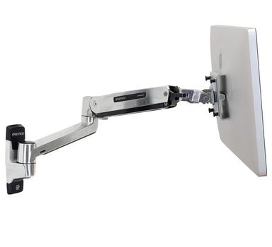 ERGOTRON LX HD SIT-STAND WALL MOUNT LCD ARM POLISHED                 IN WALL (45-383-026)