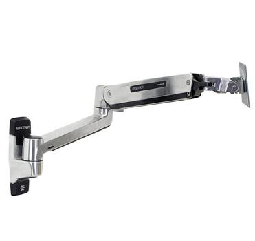 ERGOTRON LX HD SIT-STAND WALL MOUNT LCD ARM POLISHED                 IN WALL (45-383-026 $DEL)